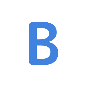 B